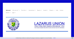 Desktop Screenshot of lazarus-union.org